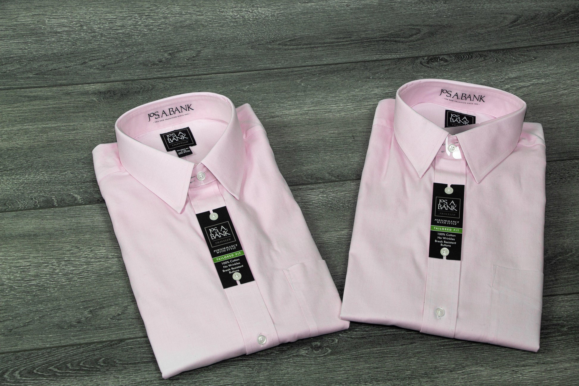 Jos. A Bank Traveler Collection Tailored Fit Dress Shirt - Sons of SPPhillips
