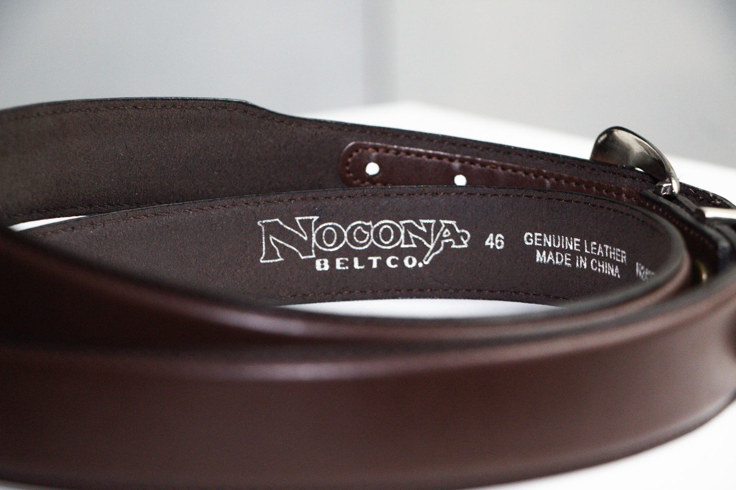 Nocona Men's Brown Leather Belt