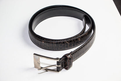 Men's Dark Brown Dress Belt - Sons of SPPhillips