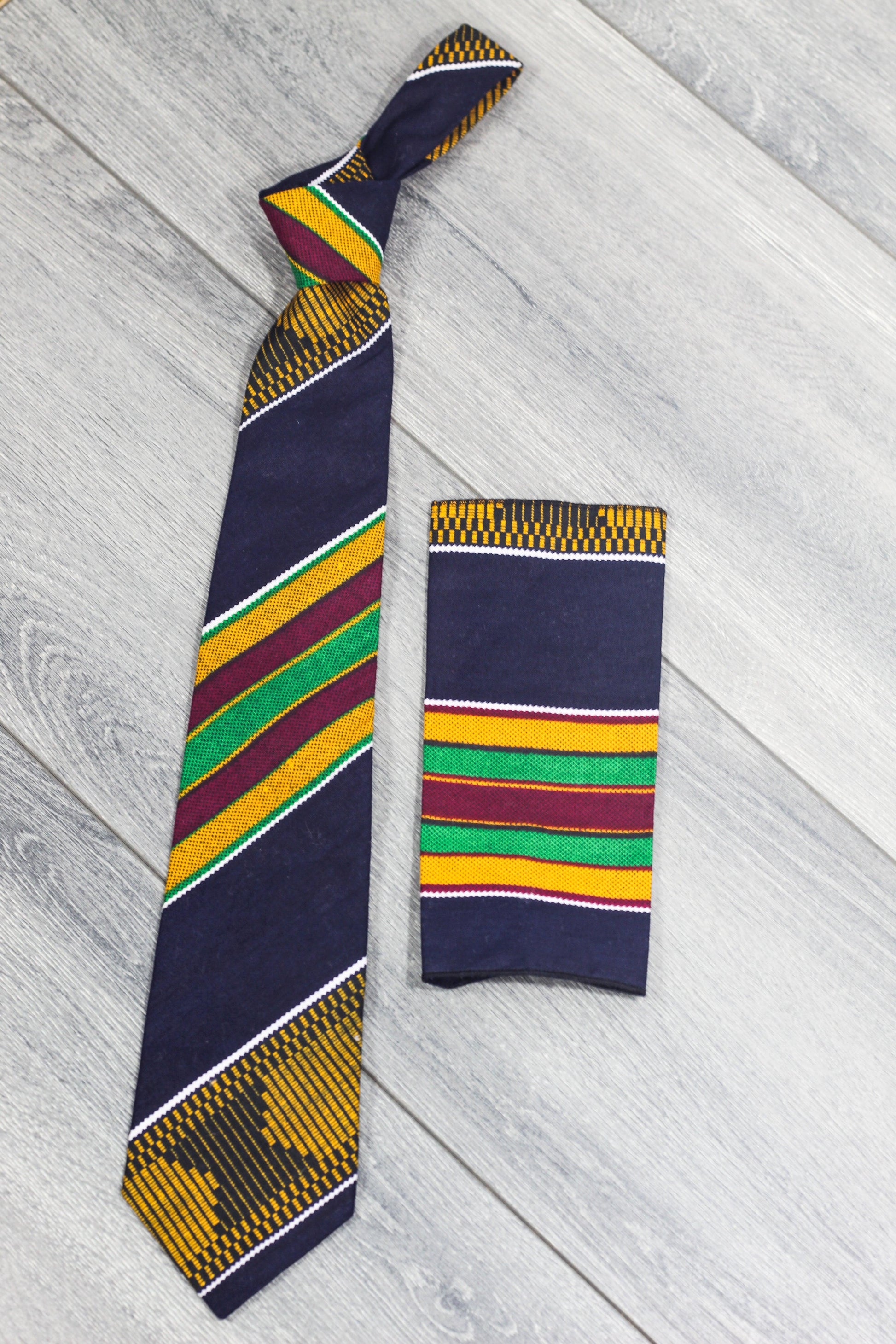 Charles Gabriele Kente Tie Set - Sons of SPPhillips