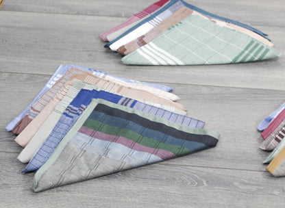 Assorted 100% Men's Handkerchief Pack of 6 - Sons of SPPhillips