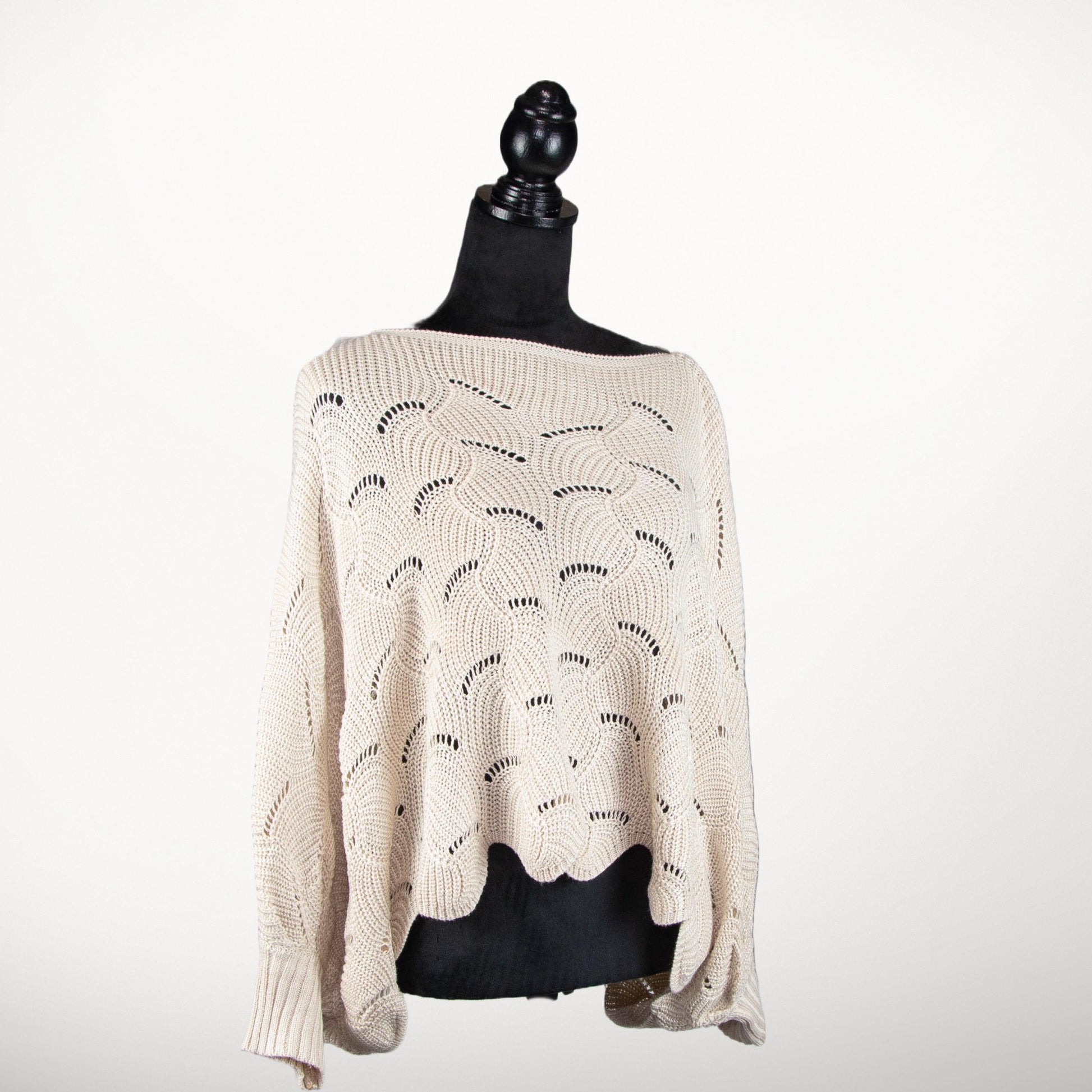 Moon & Madison Pullover Poncho Sweater - Sons of SPPhillips