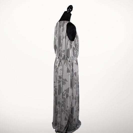 White House Black Market Stripe Split Maxi Dress - Sons of SPPhillips