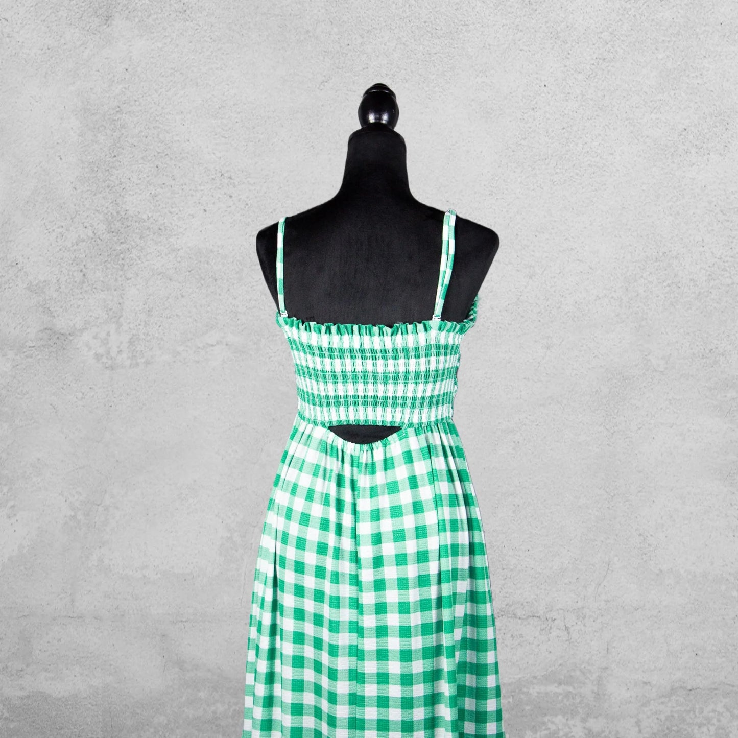 Cato Ruffled Maxi Dress/back - Sons of SPPhillips