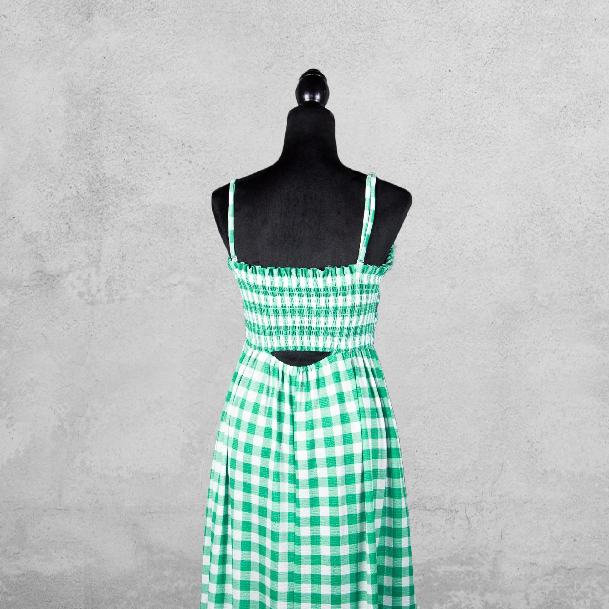 Cato Ruffled Maxi Dress/back - Sons of SPPhillips