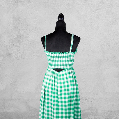 Cato Ruffled Maxi Dress/back - Sons of SPPhillips