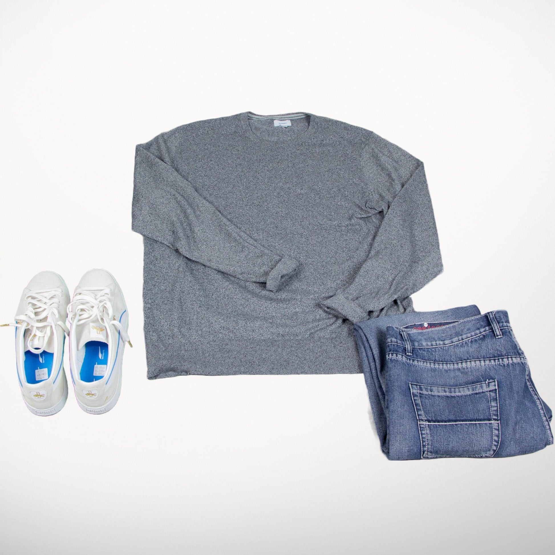 Old Navy Crew-Neck Cotton-Blend Sweater - Sons of SPPhillips