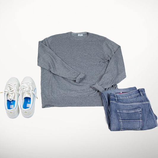 Old Navy Crew-Neck Cotton-Blend Sweater - Sons of SPPhillips