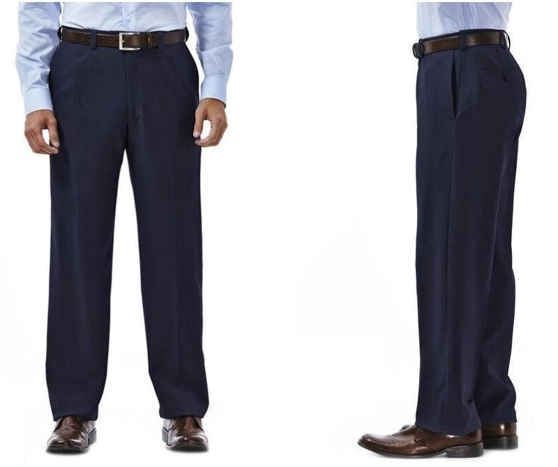 Haggar Clothing ELCO Dress Pants Straight Fit - Sons of SPPhillips