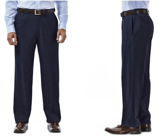 Haggar Clothing ELCO Dress Pants Straight Fit - Sons of SPPhillips