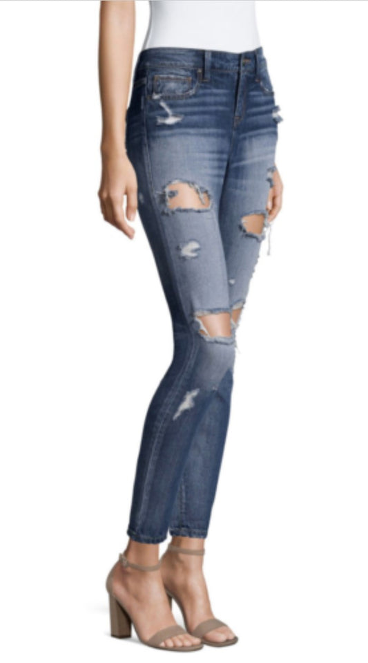 Project Runway Distressed Jeans