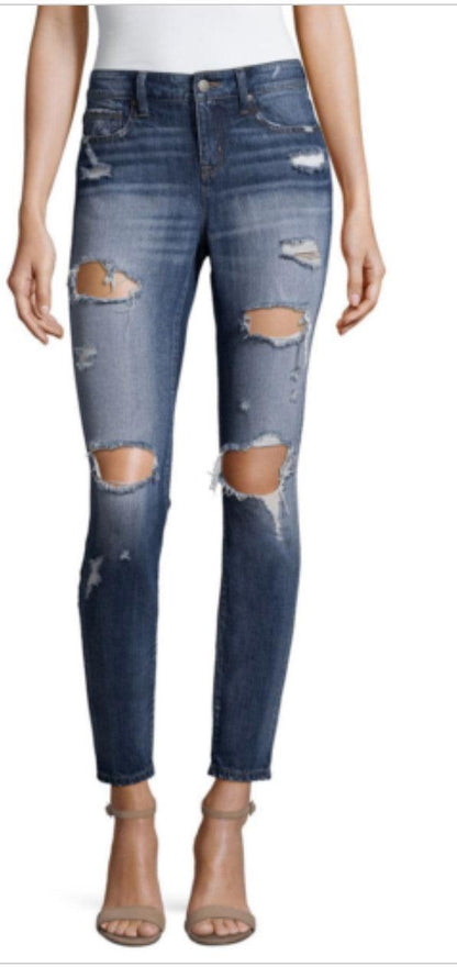 Project Runway Distressed Jeans - Sons of SPPhillips