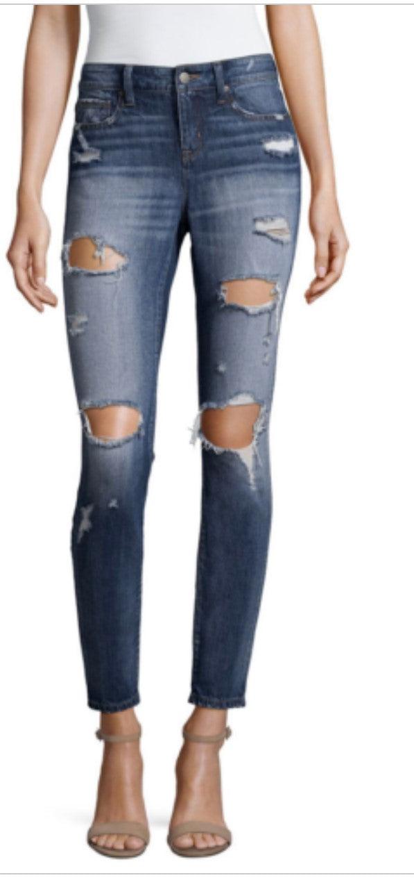 Project Runway Distressed Jeans